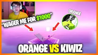I WAGERED KIWIZ For $1000 In Fortnite... (OT Orange vs Kiwiz)