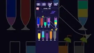 water sort puzzle level- 105