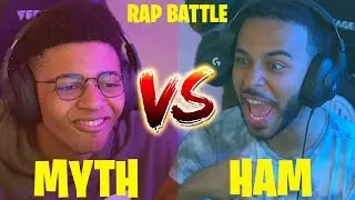 MYTH VS HAMLINZ *FREESTYLE RAP BATTLE!* LIVE ON STREAM!