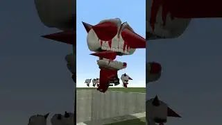 HORROR SPRUNKI RADDY PHASE 1  SUPER MEGA INVANSION VS THE GIANT PIT Garry's mod Gmod