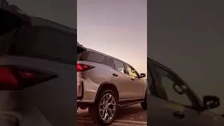 New fortuner legender modified before plate number 26 inch alloy wheels z black windows cool light