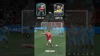 Cristiano Ronaldo FIFA 22 vs FC 25 Set Piece 🐐