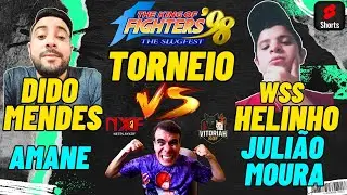 WSS-HELINHO vs DIDO MENDES | AMANE vs JULI&Atilde;O MOURA CAMP KOF 98 PARCERIA CANAL   ⁨@RoterlanRomulo⁩