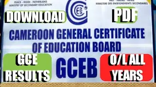 Download PDF Ordinary level GCE results 2021