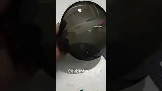 Transparent PC Tint Black part production for BLDC FAN cover #manufacturingprocess