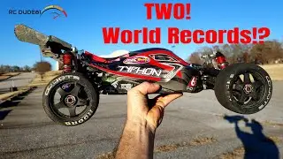 МИРОВОЙ РЕКОРД! Прыжки в длину и высоту😱ARRMA Typhon 6!