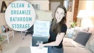 Bathroom Storage Organization! Clean & Organize With Me The KimMari Method!