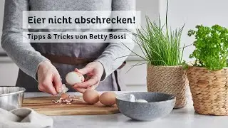 Hartgekochte Eier nicht abschrecken - Tipps & Tricks von Betty Bossi