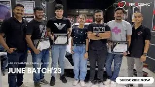 June'23 Car Detailing Training Batch | Review | Detailing, Ceramic Coating & PPF Training