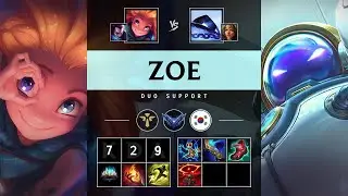 Zoe Support vs Xerath - KR Diamond Patch 25.16