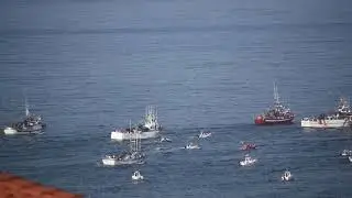 PROCESIÓN MARÍTIMA de las FESTAS DO MAR 2025 de MALPICA DE BERGANTIÑOS
