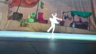 Alana Casas , la zapatilla de Cristal recital 2016 Danzafusion