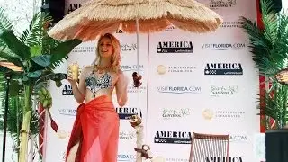 Florida One Minute Holiday in Hannover mit Miss Germany Caroline Noeding / America Unlimited