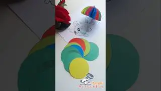 DIY Umbrella Craft | Easy and Fun Craft Tutorial #UmbrellaCraft #DIYCrafts #CraftIdeas #ArtAndCraft