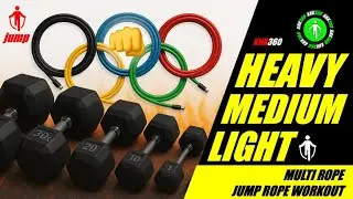 🔥🔥 MULTI ROPE JUMP ROPE WORKOUT - HEAVY JUMP ROPE WORKOUT - Crossrope Workout