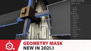 Substance Painter 2021.1 New Feature: Geometry Mask | Adobe Substance 3D