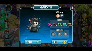 New mythic monster / Witchkat / monster legends gameplay