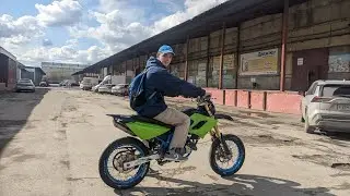 Моя новая senda. Обзор мопеда Derbi senda dpd pro 2005. Мопед крутого студента.