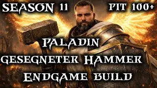 Diablo 4 - Paladin Gesegneter Hammer - Endgame Build - Season 11 | #diablo4