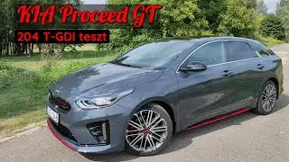 KIA Proceed GT 204 T-GDI teszt | Felesleges plasztikázni
