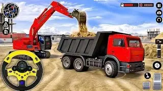 Real Highway Road Construction 🚧 Simulator 3D | JCB & Machines | Android Game 2026