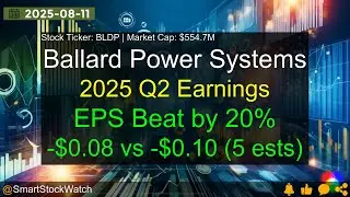 Ballard Power Systems (BLDP|$554.7M) - 2025 Q2 Earnings Analysis