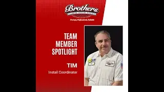 Tim - Install Coordinator Spotlight