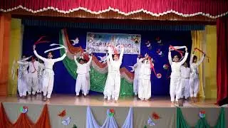 Carmel School moodbidri Dance on Peace day.