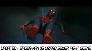 Spider-Man vs Lizard Sewer Fight Extended - The Amazing-Spider Man: Webb's Cut