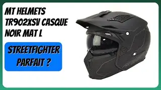 AVIS (2026) : MT HELMETS TR902XSV Casque Noir Mat L. DÉTAILS