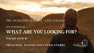 Penzance Baptist - Sunday Morning Service - 4/1/26 - Pastor Jonathan Stobbs