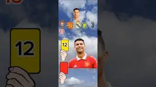 Cristiano Ronaldo&rsquo;s Discipline Record! ⚠️🟥 #challenge #football #shorts #short #ronaldo