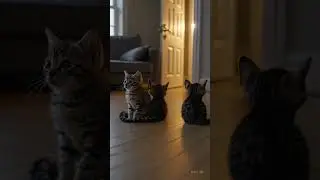 Kitten Trio Waiting... #cat