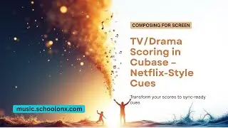 TV Drama Scoring - Netflix Style Cues in Cubase Course Overview