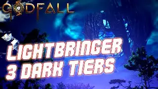 Godfall Lightbringer Solo - 3 Dark Tiers with Epic Curses Gameplay