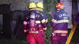 Langley house fire 208th St