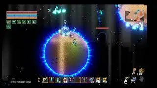 Dealing 15K to Core Commander final boss in Core Keeper!