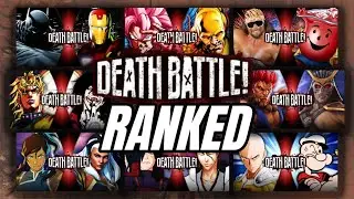 DEATH BATTLE COMPLETE SEASON 8 RANKED (Welcome back)