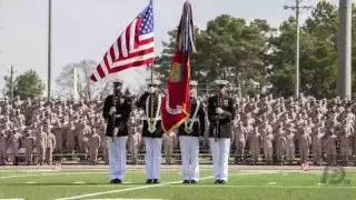 Camp Pendleton Battle Color Trailer