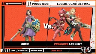 COST 2025 - boku (Hero) VS AndrewT (Pyra/Mythra) - Super Smash Bros. Ultimate - SSBU