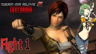Dead Or Alive LR Mila Vs Genfu! Fight 1(Hikage!)