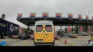 A peaceful drive from the Cape Winelands through the Huguenot Tunnel on the N1. [Dash Cam]