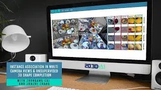 Instance Association in Multi Camera Views & Unsupervised 3D Shape Completion