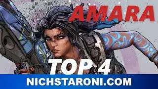 Borderlands 3 - The Top 4 Weapons I Use for Amara (Amara's Best Weapons)