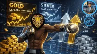 Trading Silver & Gold Live l Keep Jabbing 🥊