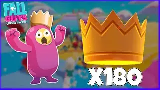 My 180TH WIN In FALL GUYS With NEW HORSE SKIN!