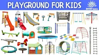 Playground Equipment for Kids | Slides, Swings, Teeter Totter, Monkey Bars, Rings | Aster Basics