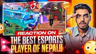 REACTION ON THE BEST ESPORTS PLAYER OF NEPAL🇳🇵🗿