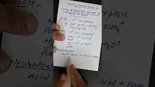 Lowry and Bronsted Concept of Acid and Base #lewis #neet #jee #aiims #lowrybronsted #acidbase #bond