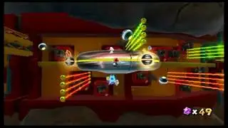 Let's Play Super Mario Galaxy pt 6 Rolling into the Battlerock